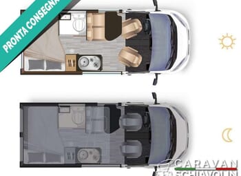 Dreamer D 43 Up Fun Plus Tetto Soffietto Cambio Automatico Camper  Puro Nuovo - foto 6