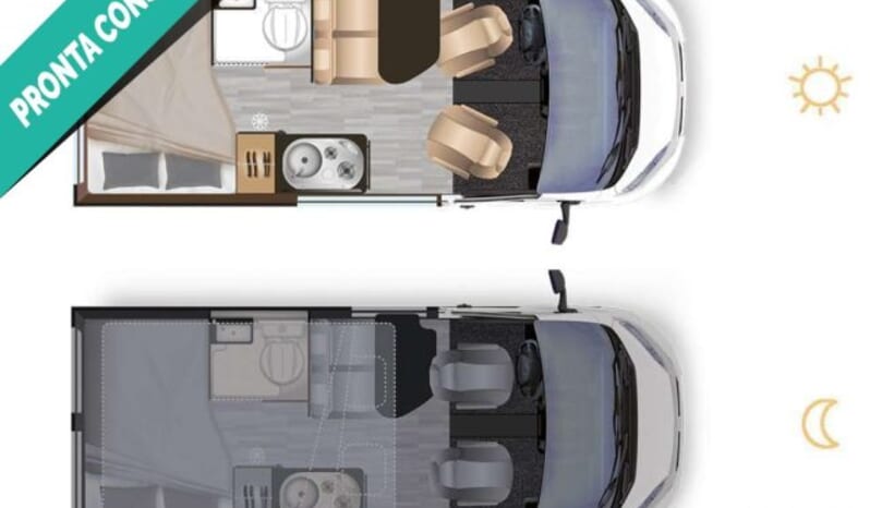 Dreamer D 43 Up Fun Plus Tetto Soffietto Cambio Automatico Camper  Puro Nuovo - foto 6