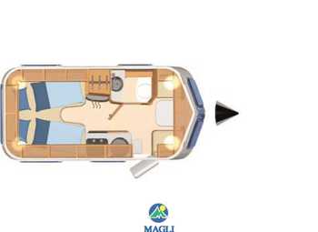 Foto Eriba Hymer Touring Troll 542 Camper Roulotte Nuovo