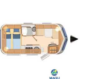 Foto Eriba Hymer Touring Troll 550 Camper Roulotte Nuovo