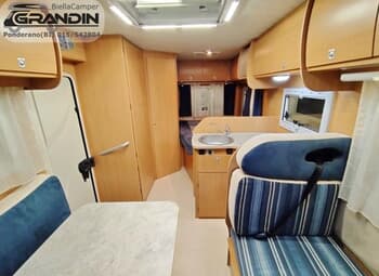 Mobilvetta Semintegrale Miller  6.3 Metri Compatto Camper  Parzialmente Integrato Usato - foto 10