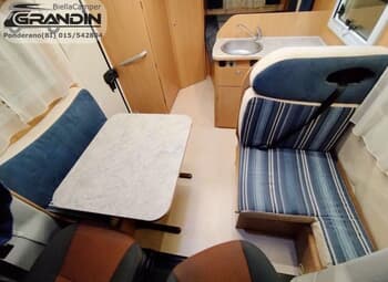 Mobilvetta Semintegrale Miller  6.3 Metri Compatto Camper  Parzialmente Integrato Usato - foto 11