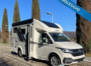 Knaus Tourer Van 500 Mq  3 Posti -vw T6 Cambioautom Camper  Parzialmente Integrato Usato