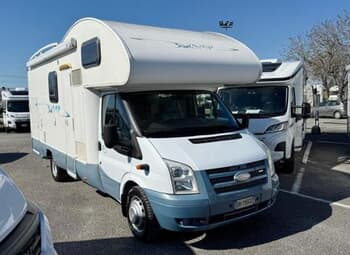 Blu Camp Sky 500 Camper  Mansardato Usato