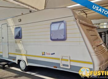 Sterckeman 540  Caravan Usata Famigliare  6 P  Largh 2.5 Camper  Roulotte Usato